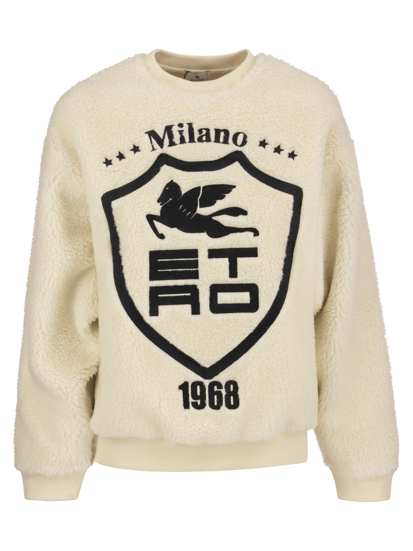 Etro Sweatshirt With Embroidered Pegasus