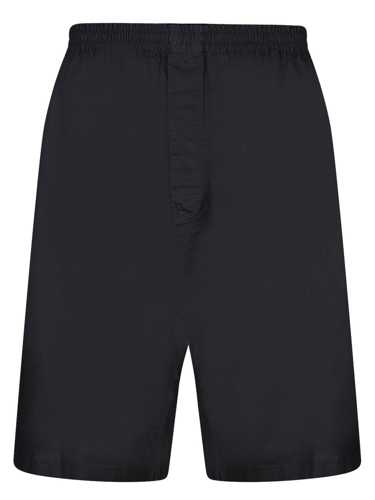 Shop Balenciaga Hybrid Knee-length Shorts In Black