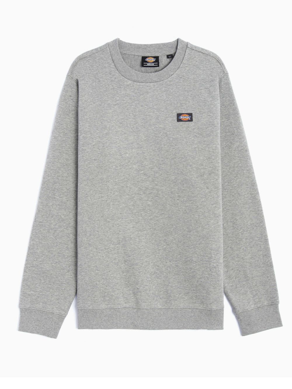 Shop Dickies Oakport Sweatshirt In Grey Melange