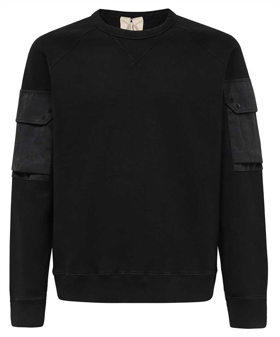 Shop Ten C Cotton Sweatshirt In Black