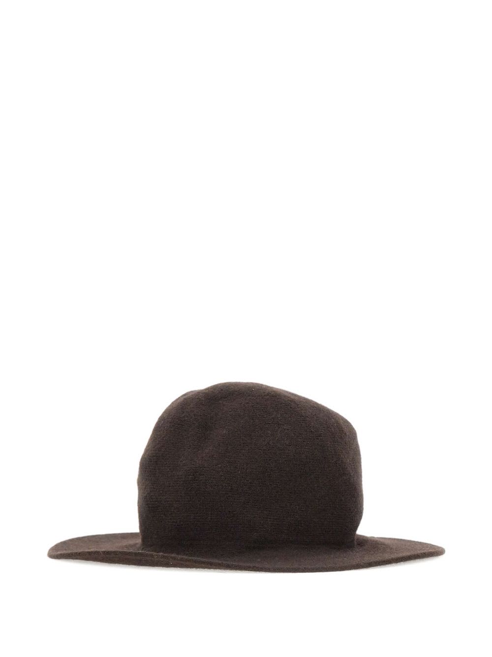 Borsalino Angelina Wool Blend Cloche In Brown