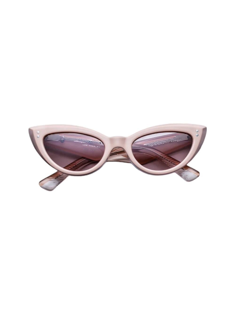 Jacques Marie Mage Heart - Nude Light Pink Sunglasses