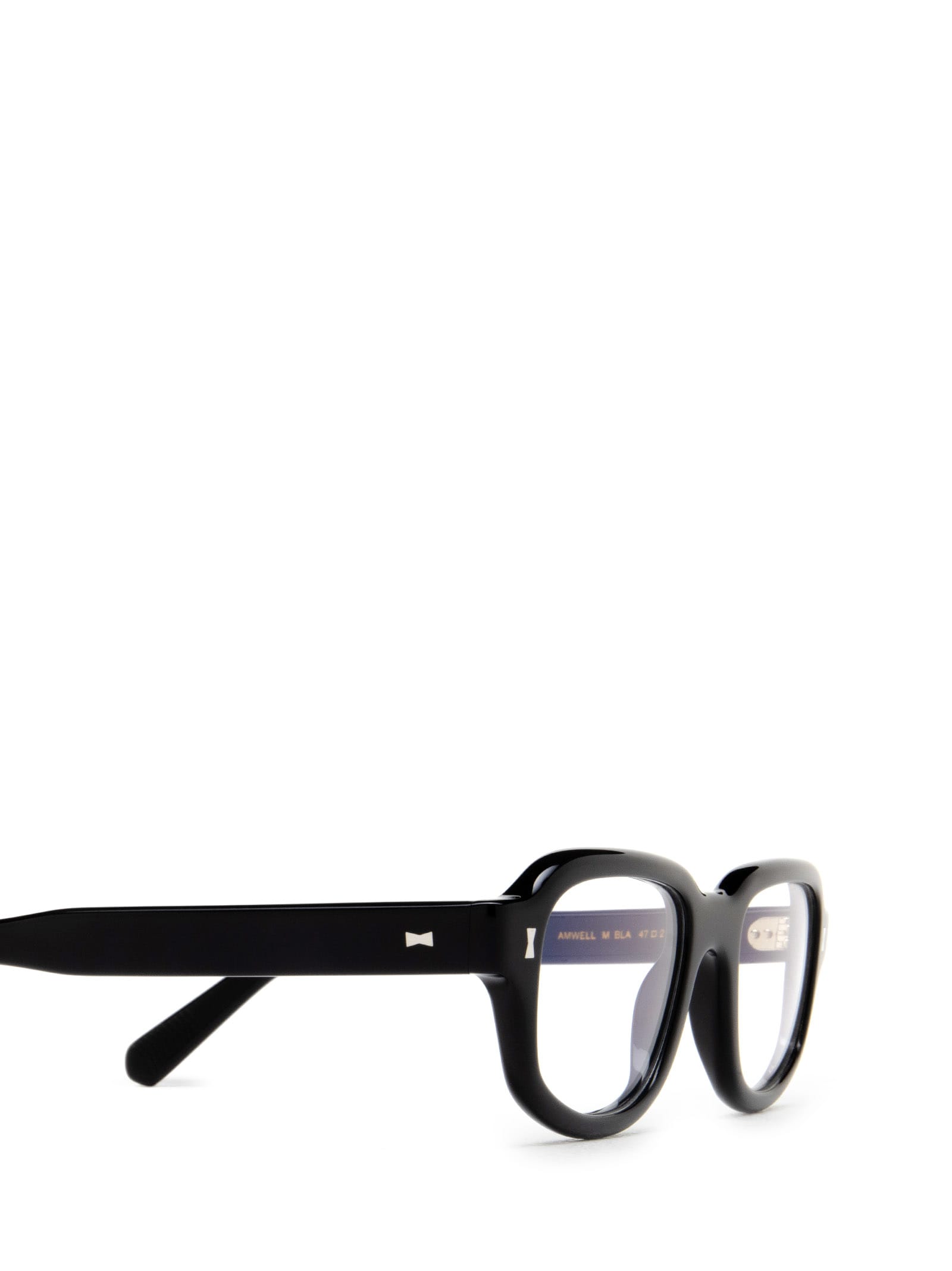 Shop Cubitts Amwell Black Glasses