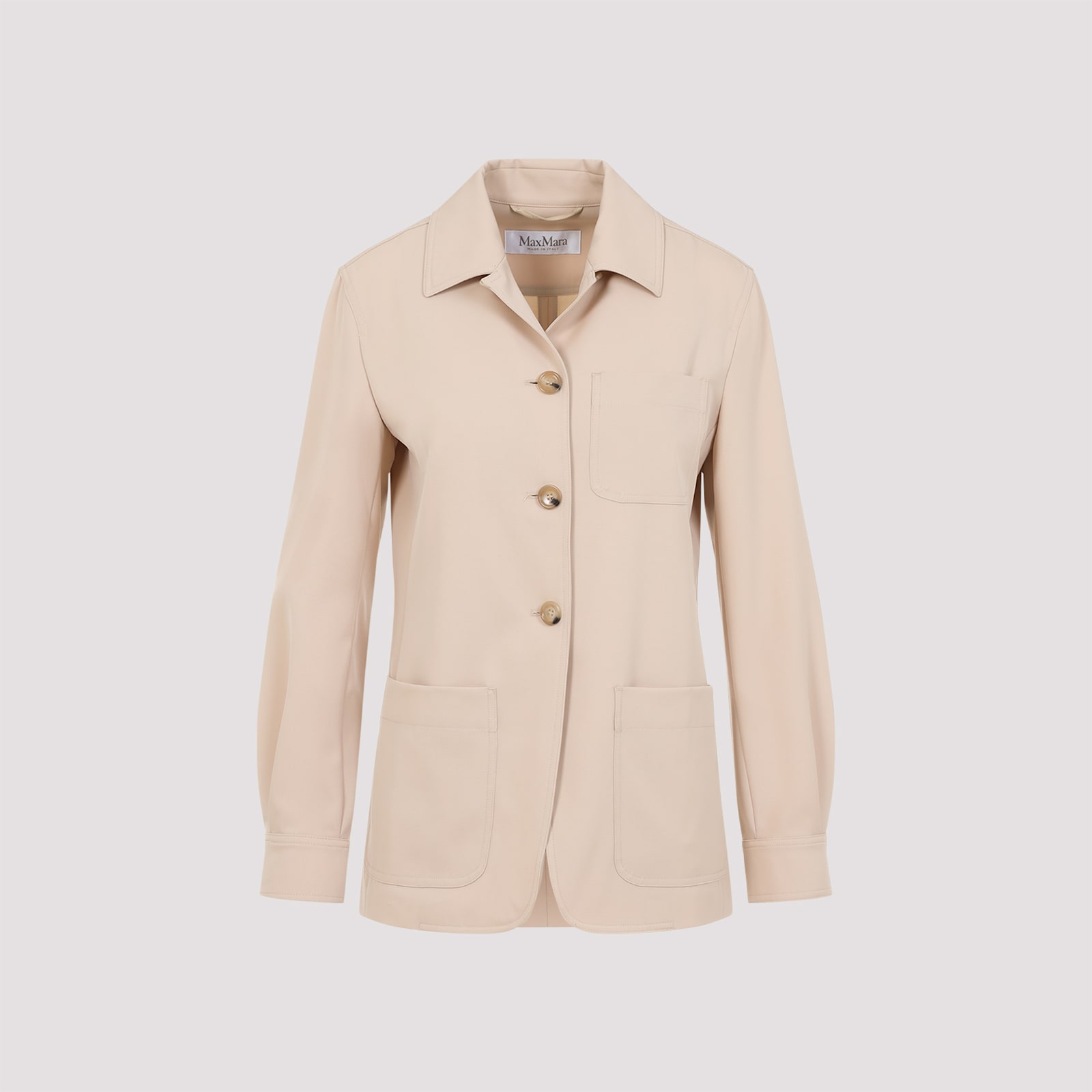 Max Mara Women's Pulvino Taschino Jacket In Albino