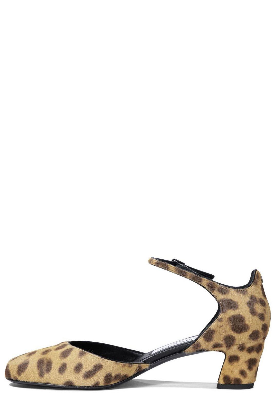JIMMY CHOO PIXIE ANKLE-STRAP MARY JANES PUMPMS