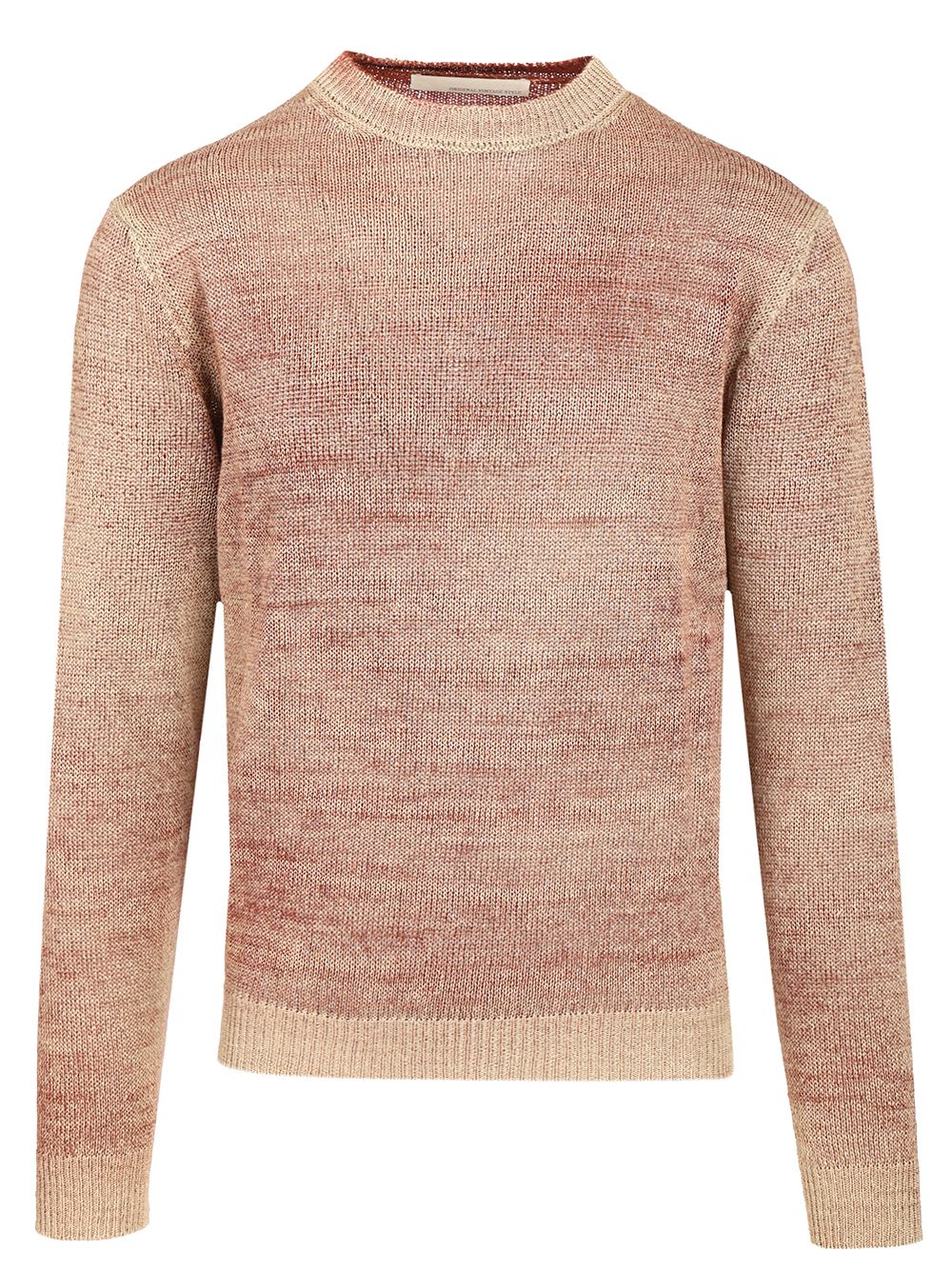 Heavy Linen Crewneck Sweater