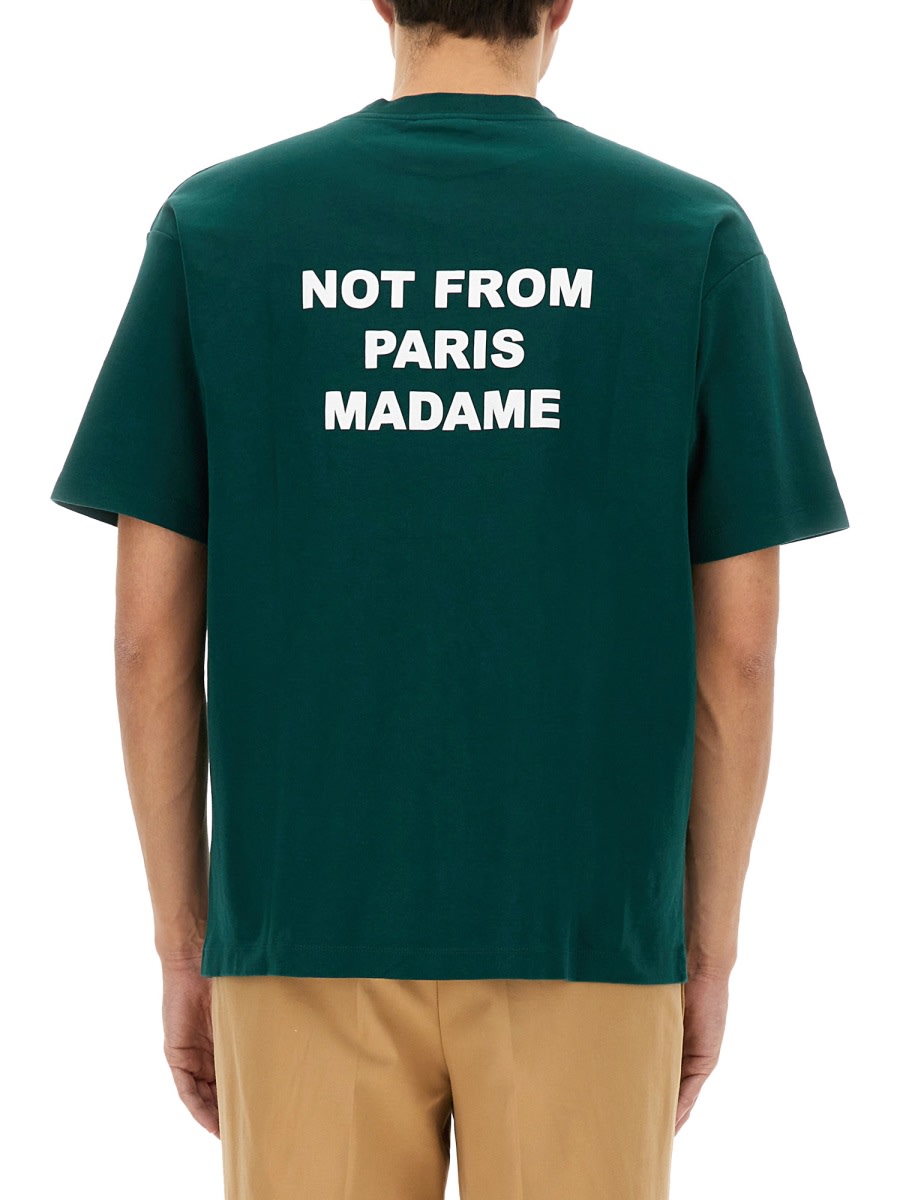 Drôle De Monsieur Le T-shirt Slogan