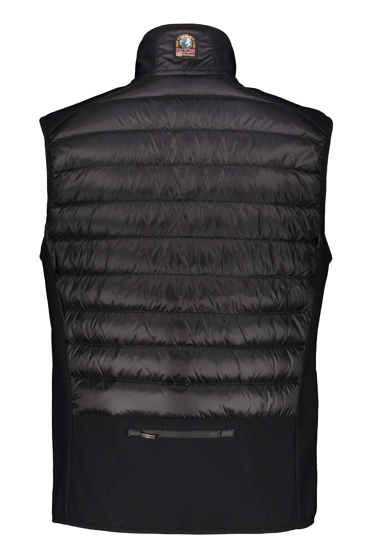 Parajumpers Padded Zip-up Gilet In Black
