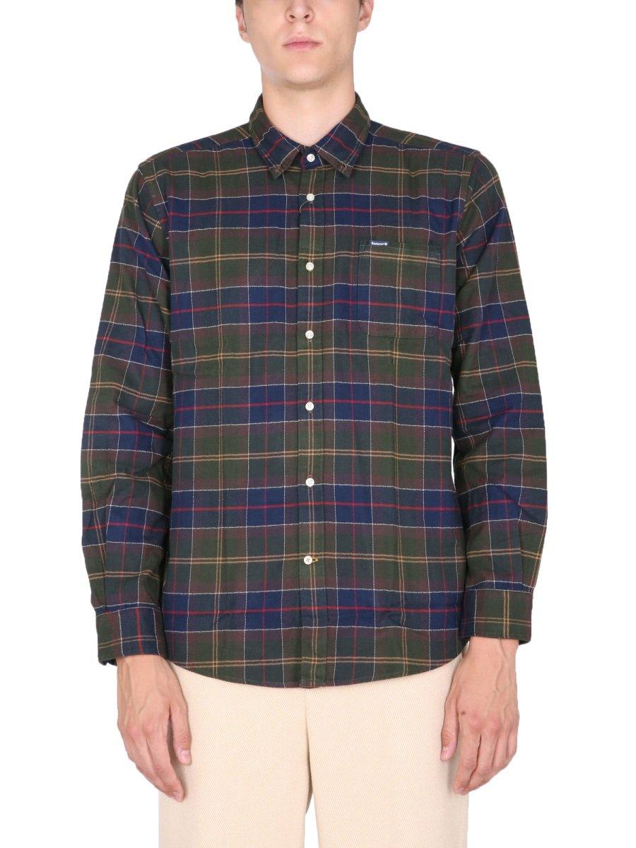 Checked Long-sleeved Shirt