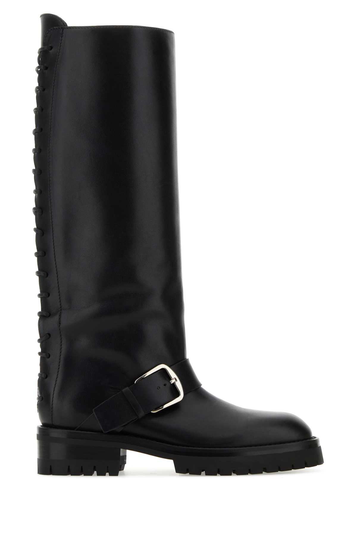 Black Leather Ans Boots
