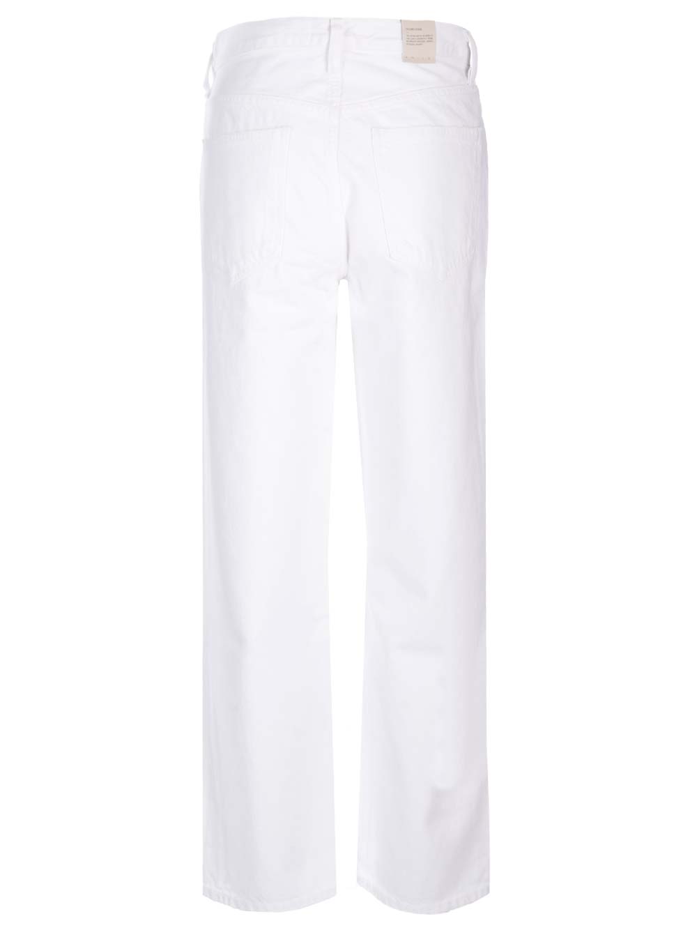 Shop Agolde Criss Jeans In White