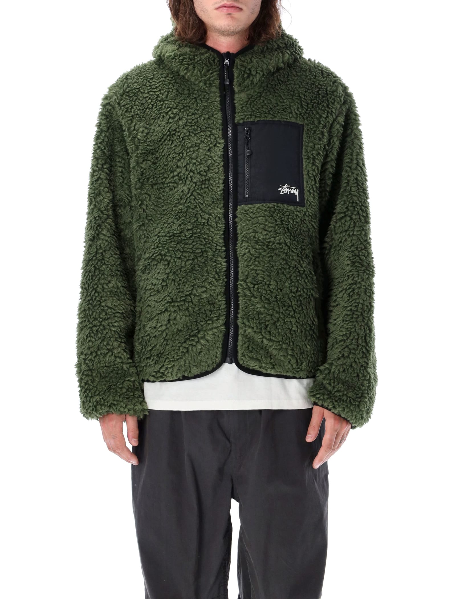 Jacket Stüssy Sherpa Reversible Jacket UNISEX