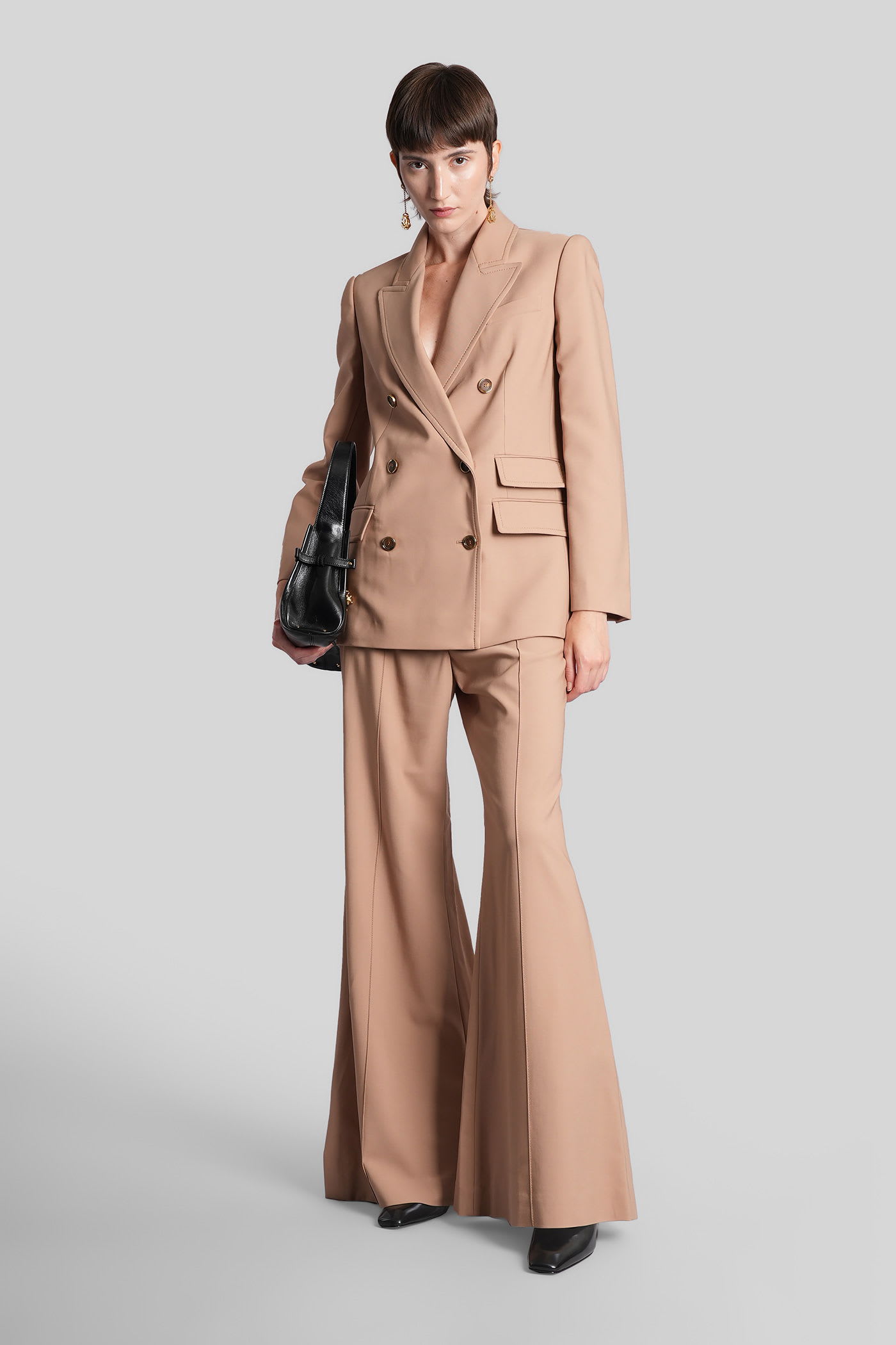 Zimmermann Hypnotic Belted Trousers In Multi