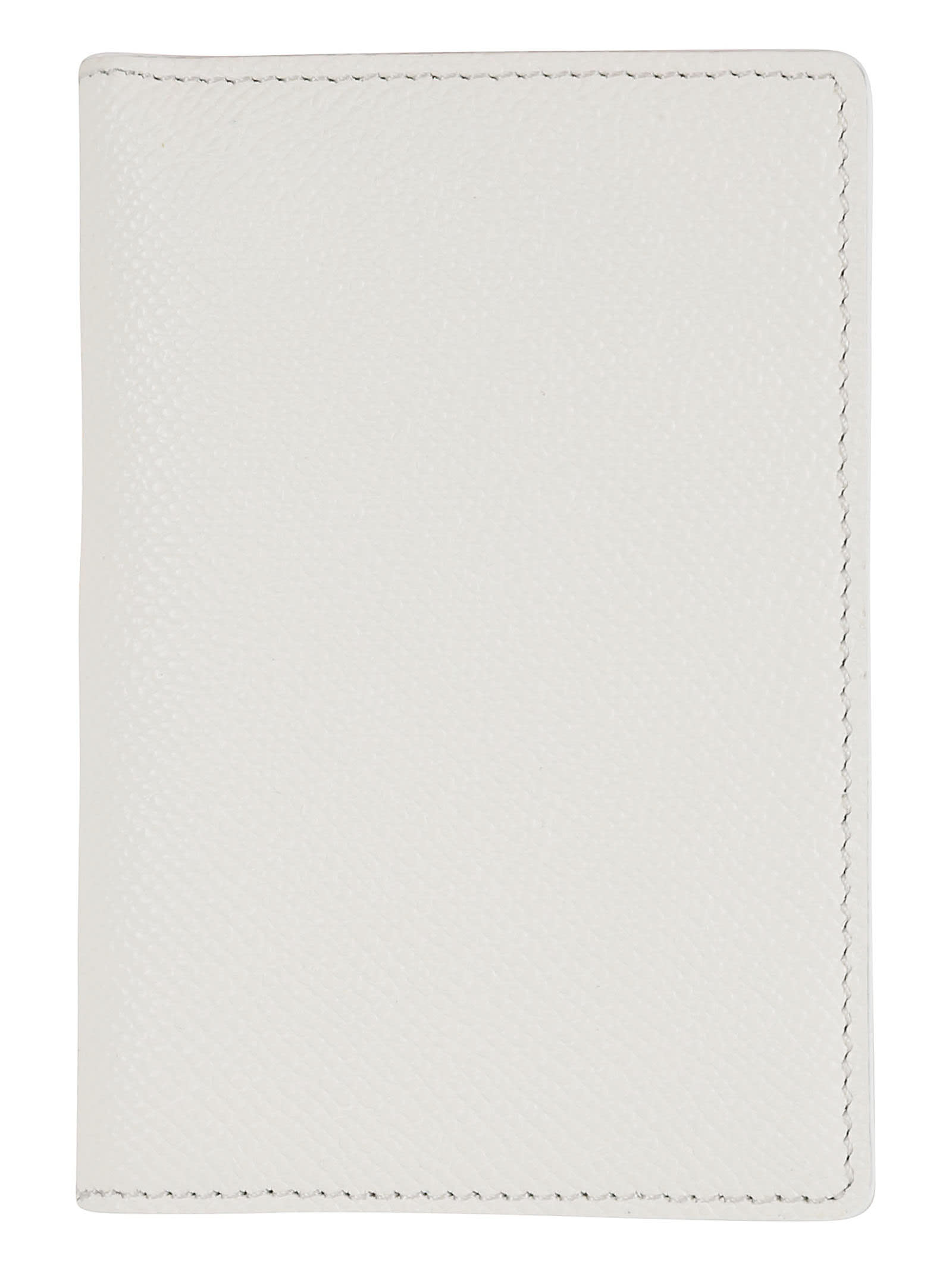 Shop Maison Margiela Stand-up Card Holder In White