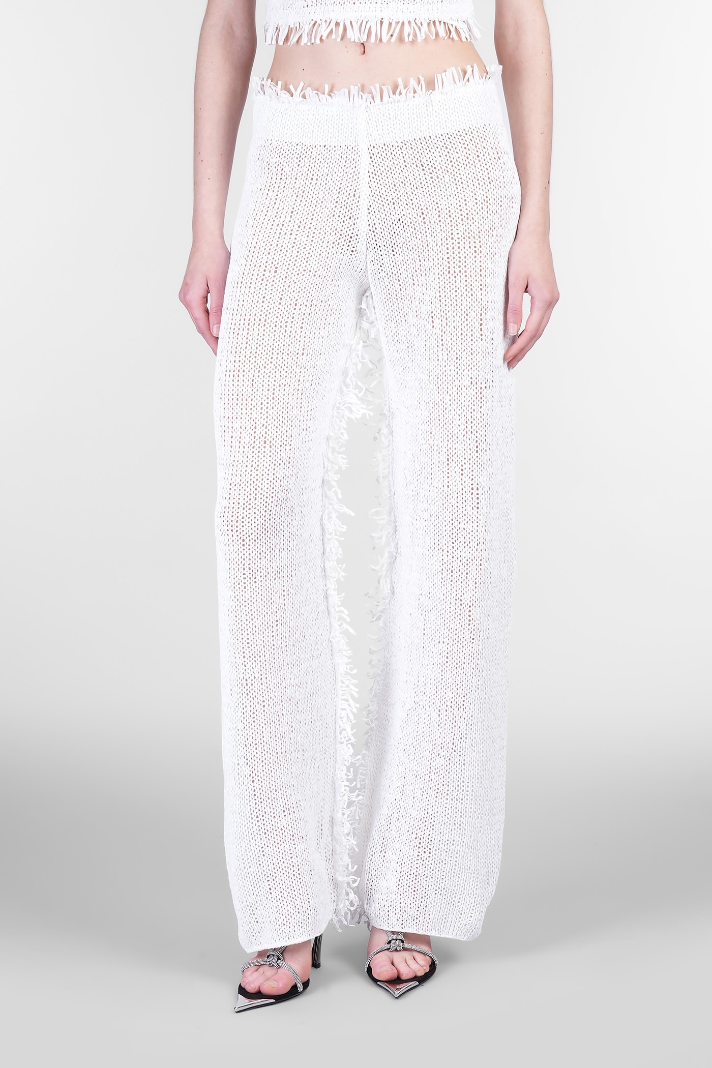 Nué Aruba Dress Woman In White Polyester