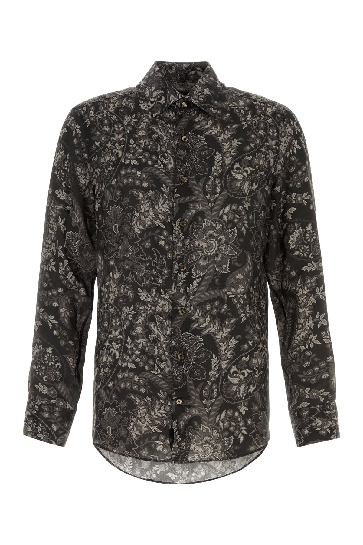 Shop Etro Shirt Roma In Black