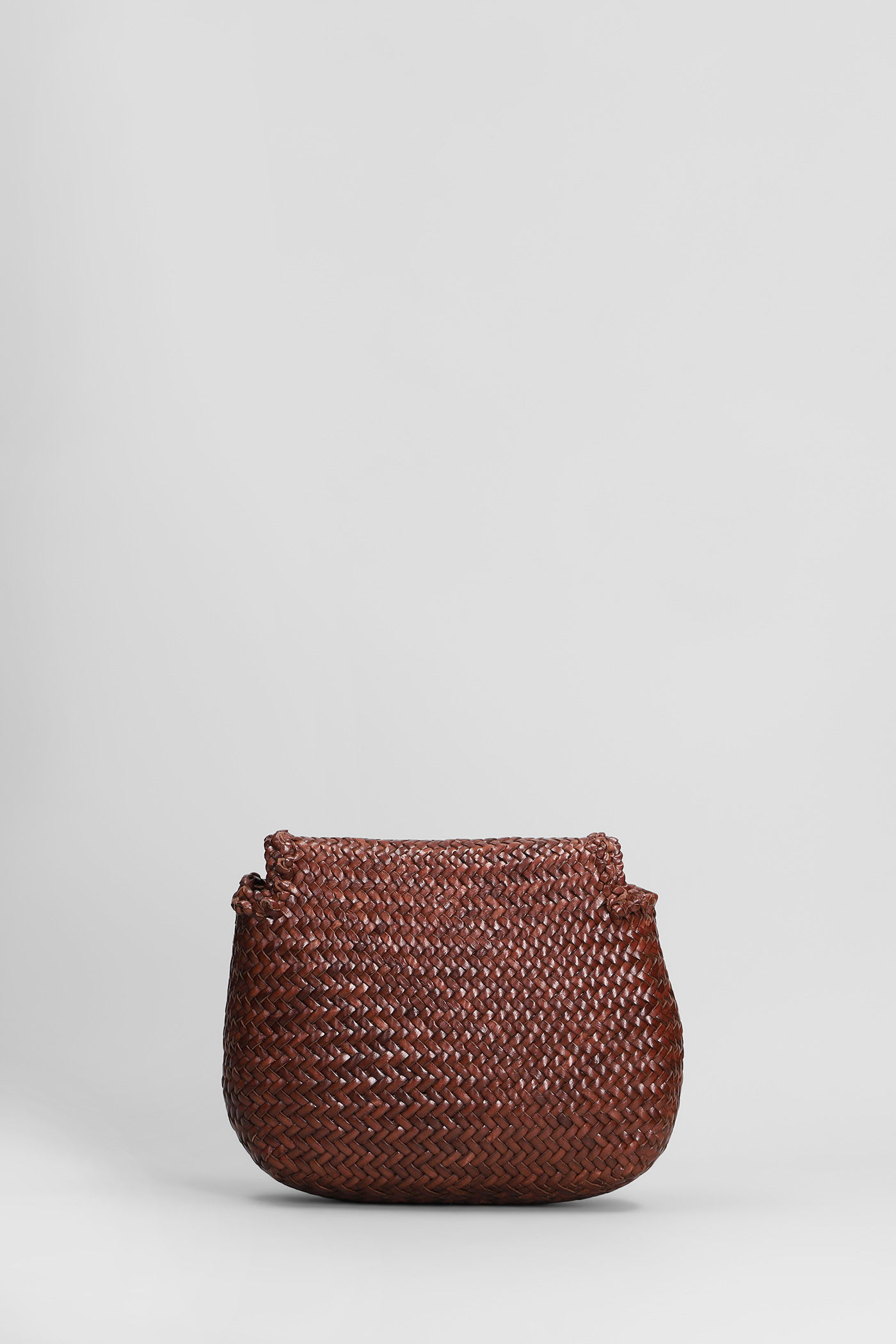 Dragon Diffusion Mini City Bag Shoulder Bag In Bordeaux Leather In Brown