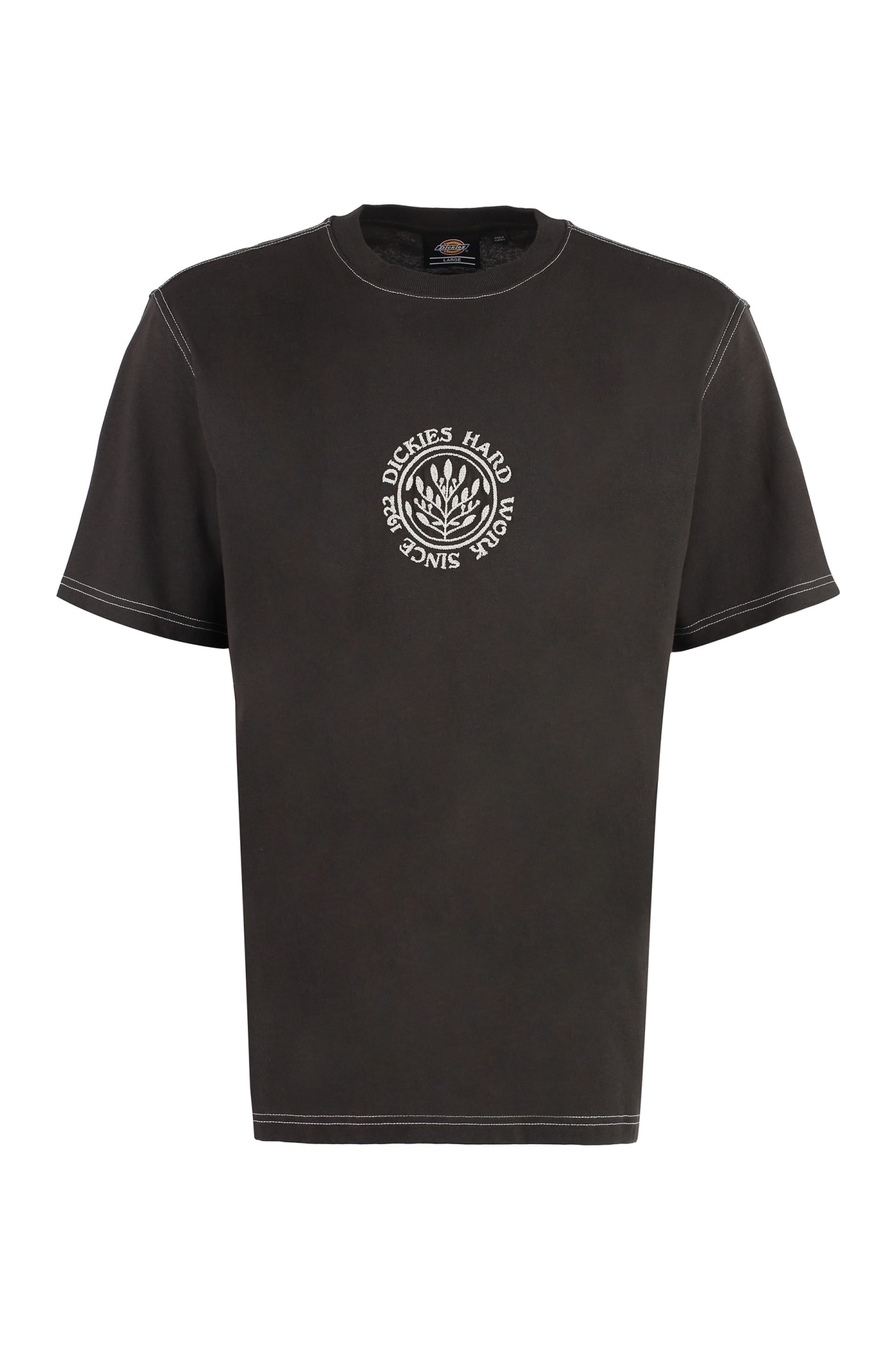 Dickies Cotton T-shirt In Brown