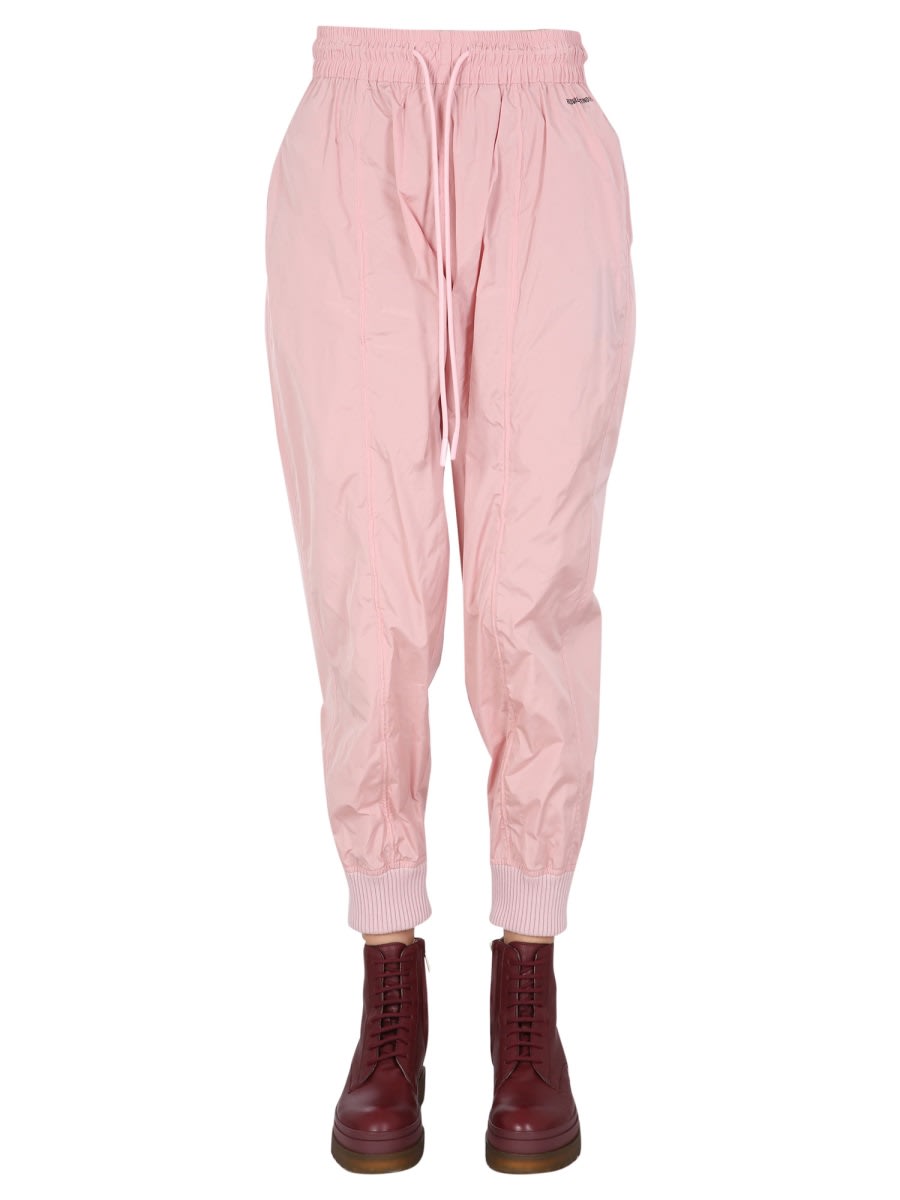 Shop Red Valentino Taffeta Jogging Pants In Pink
