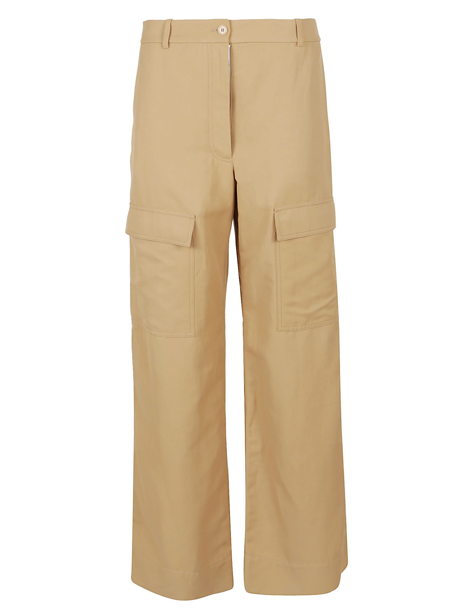 Stella McCartney Trousers Compact Cotton