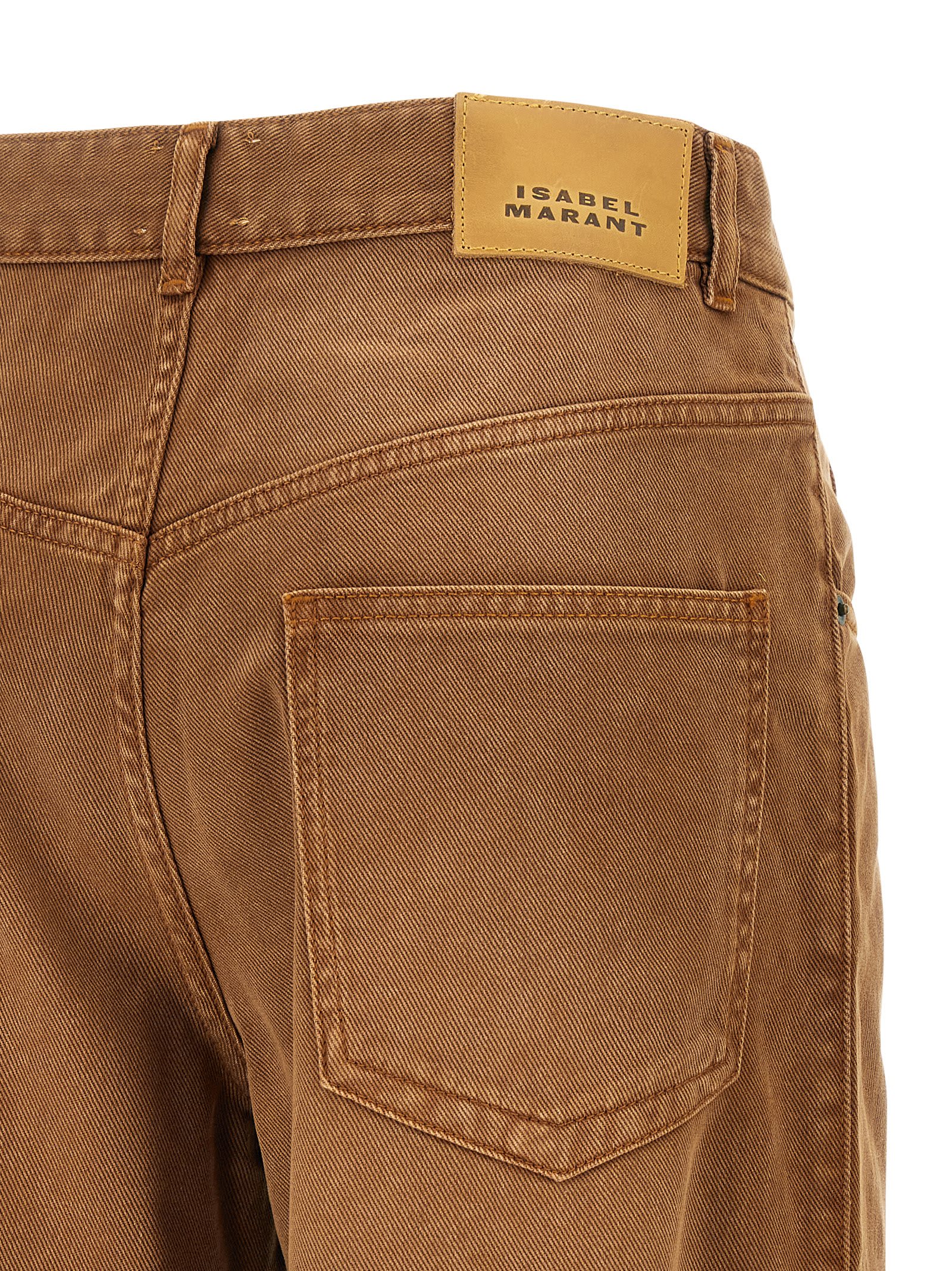 Isabel Marant Rodayna Jeans In Brown