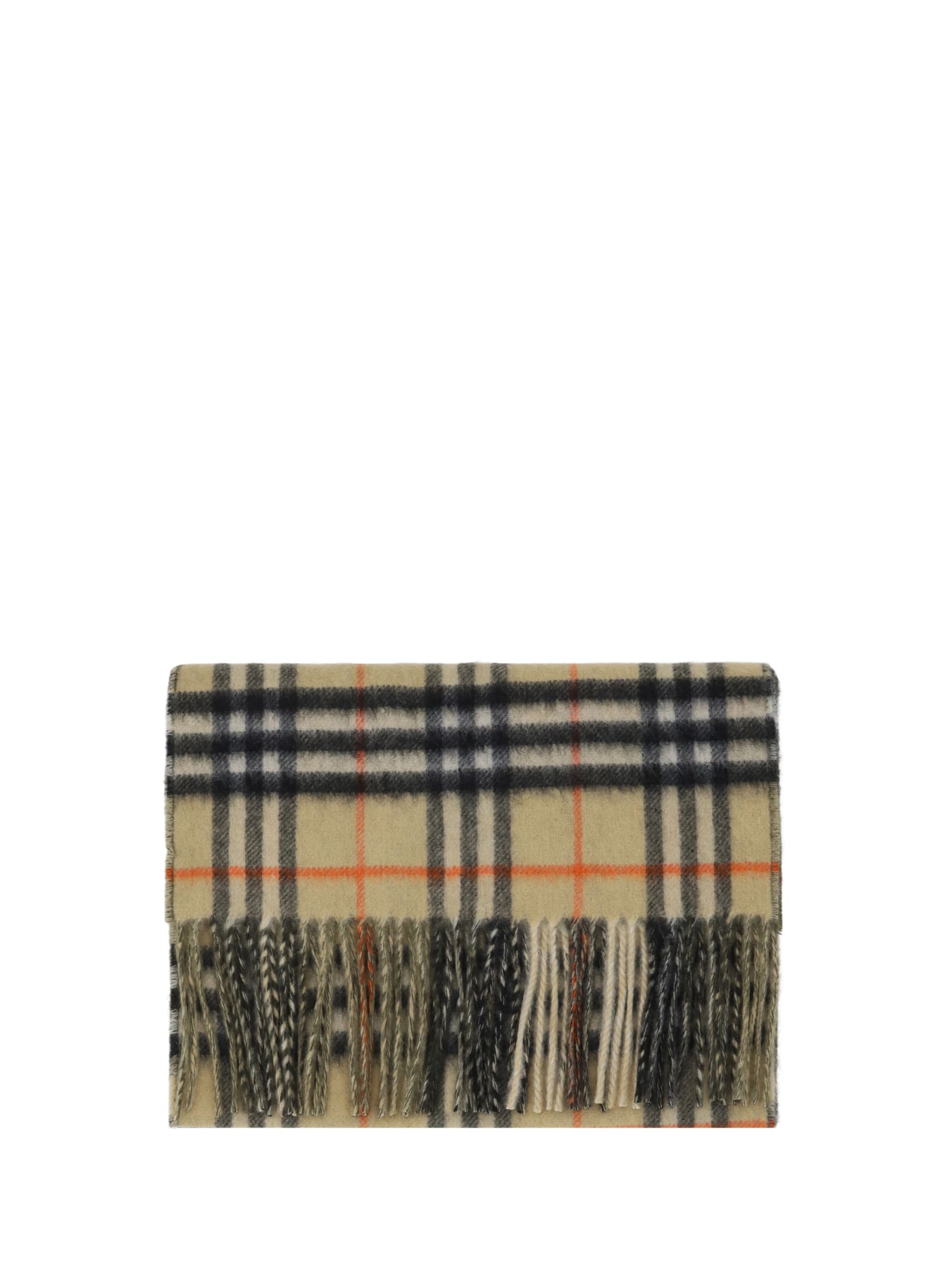 Shop Burberry Scarf In Sandloch