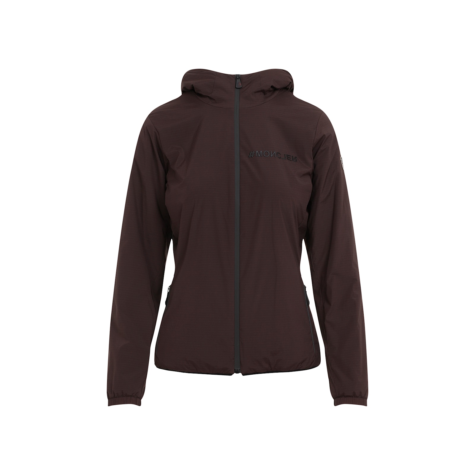 Shop Moncler Mietres Mid Layer Jacket In E Dark Red