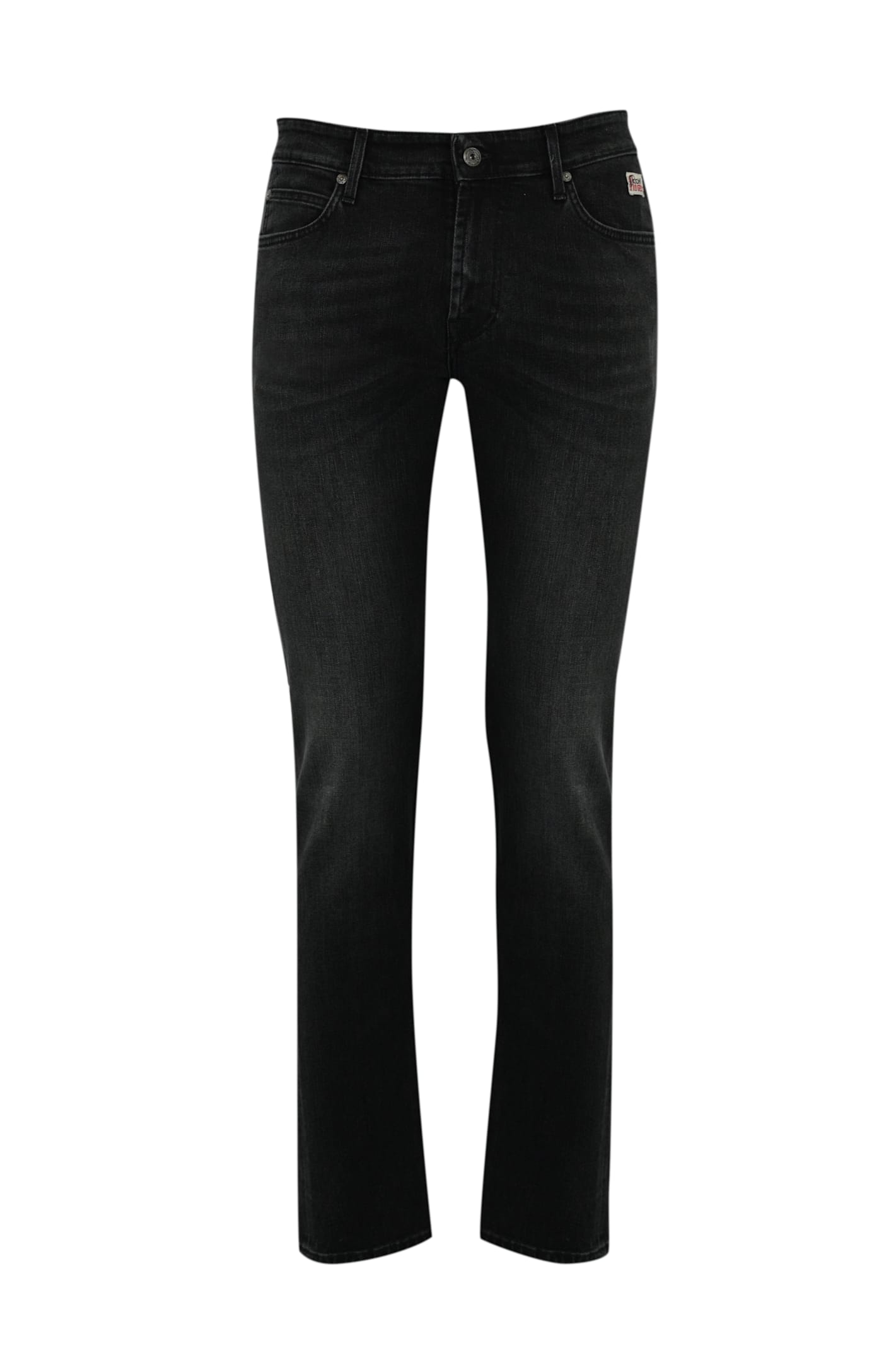 Roy Rogers 517 Black Carlin Jeans In Black Denim Roy Rogers