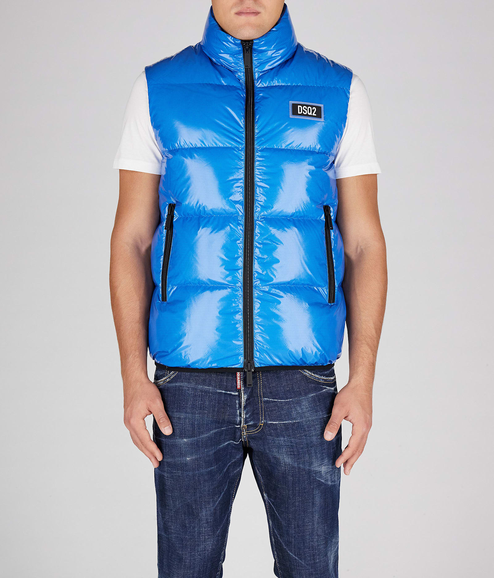 Dsquared2 Waistcoat In Blue