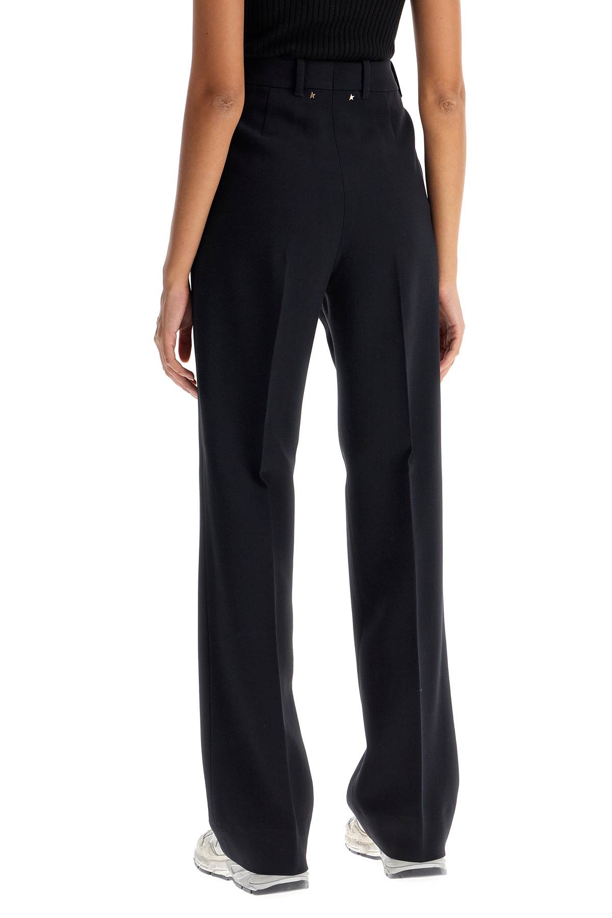Golden Goose Tailored Crepe Trousers For In Polar Night (blue)