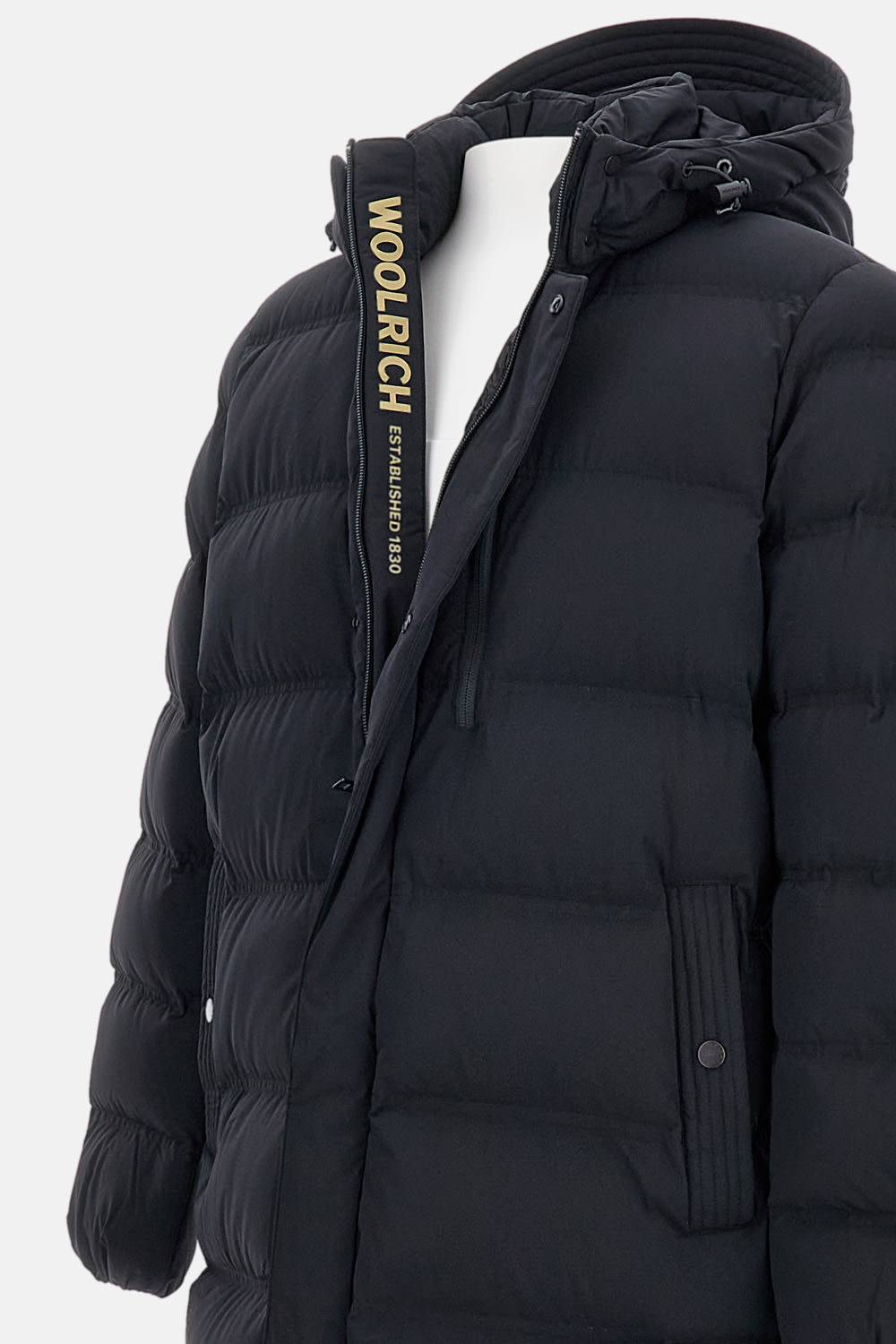 Woolrich Coat In Black