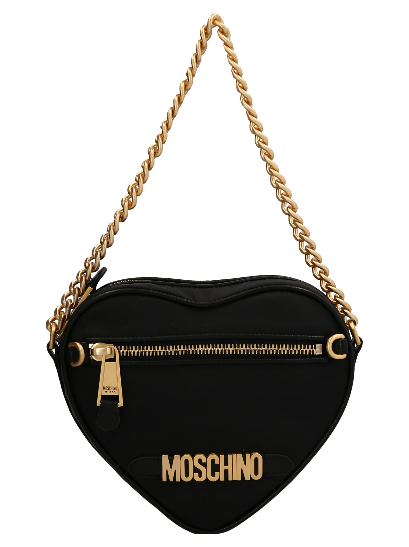 Moschino Heart Nylon Shoulder Bag