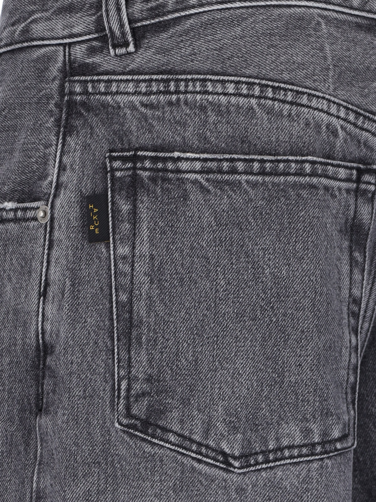 Shop Haikure Cargo Jeans In Black