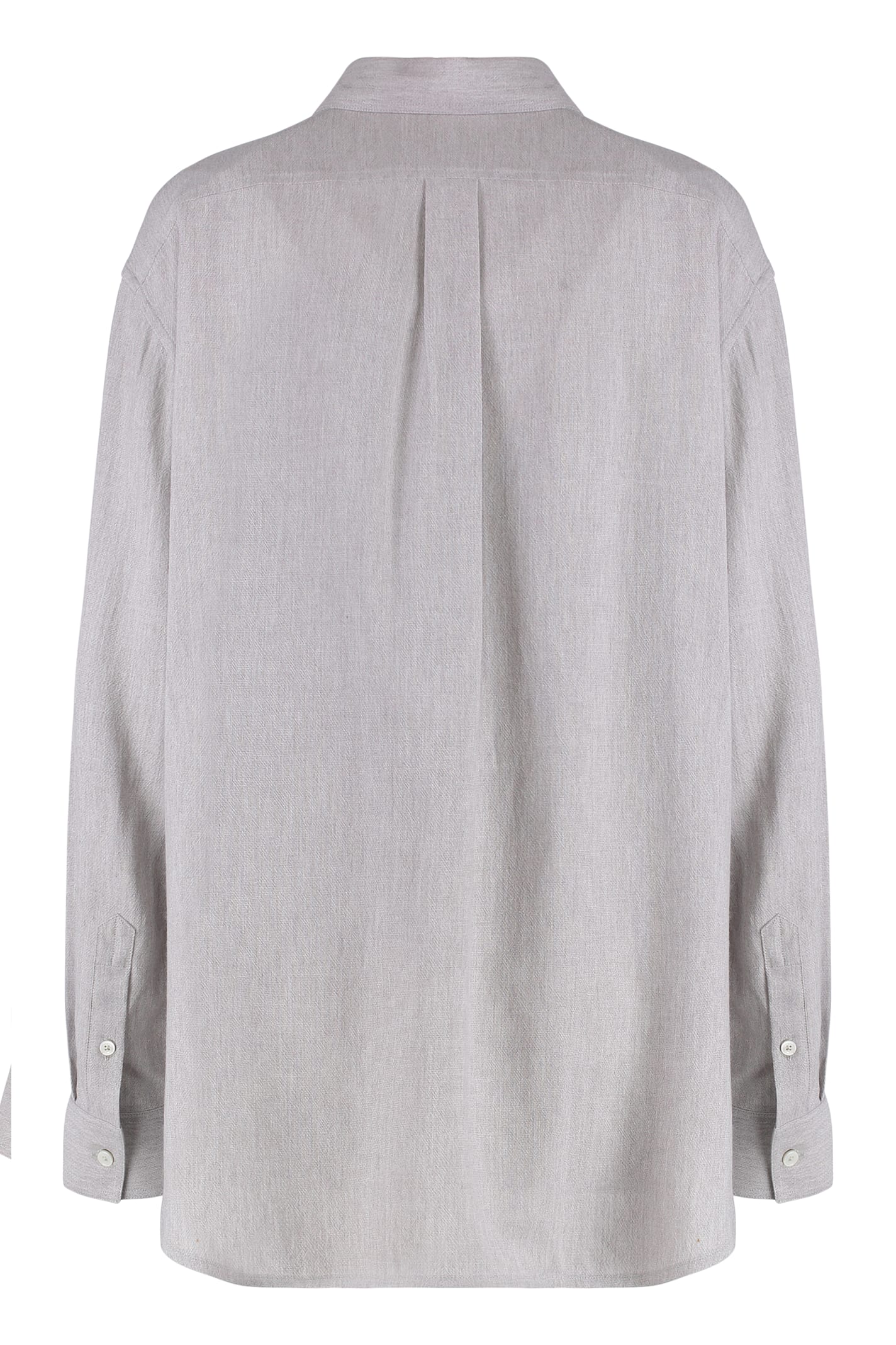 Totême Toteme Viscose Shirt In Gray
