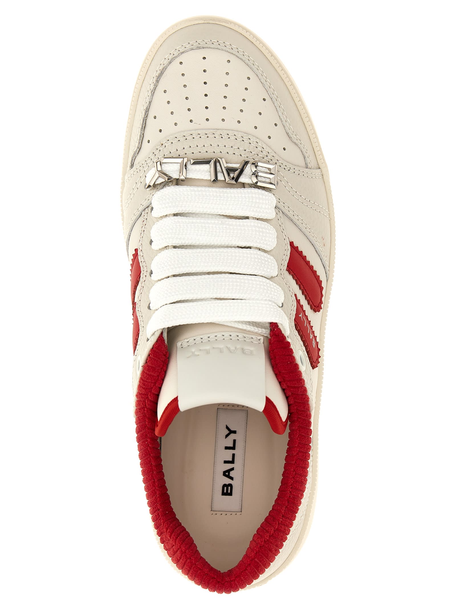 Shop Bally Royalty Sneakers In Red