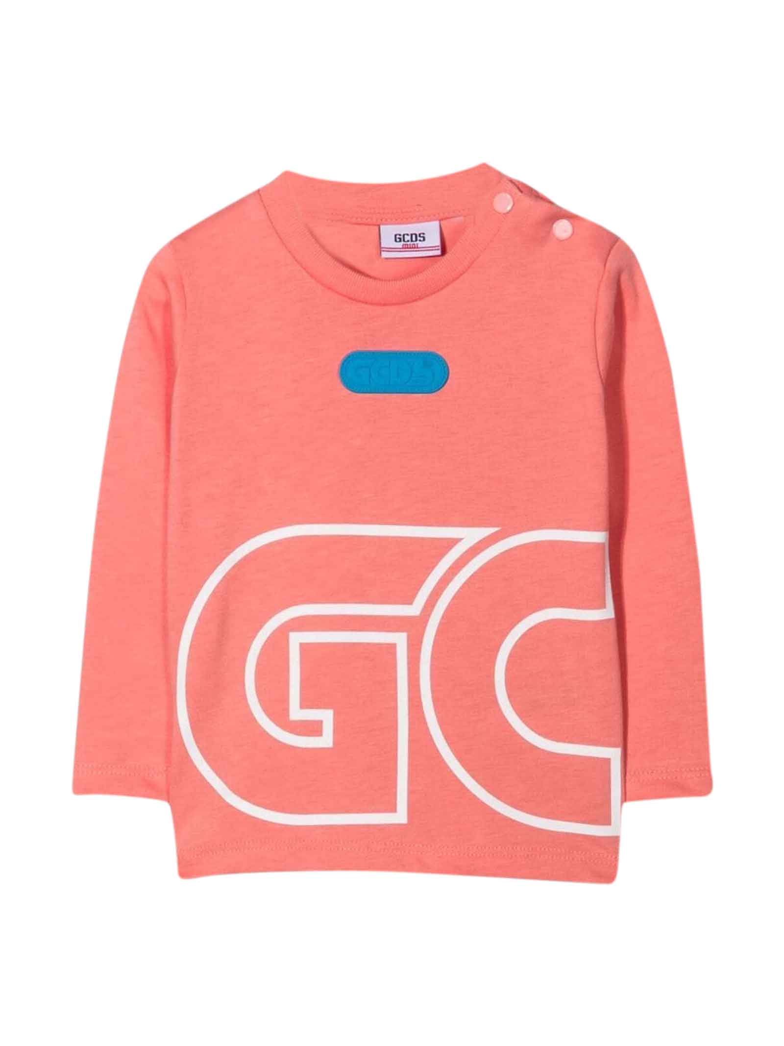 GCDS Mini Unisex Pink T-shirt
