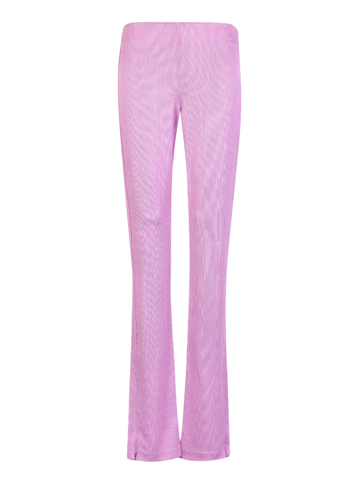 Shop Alyx 1017  9sm Mauve Knitted Leggings In Pink