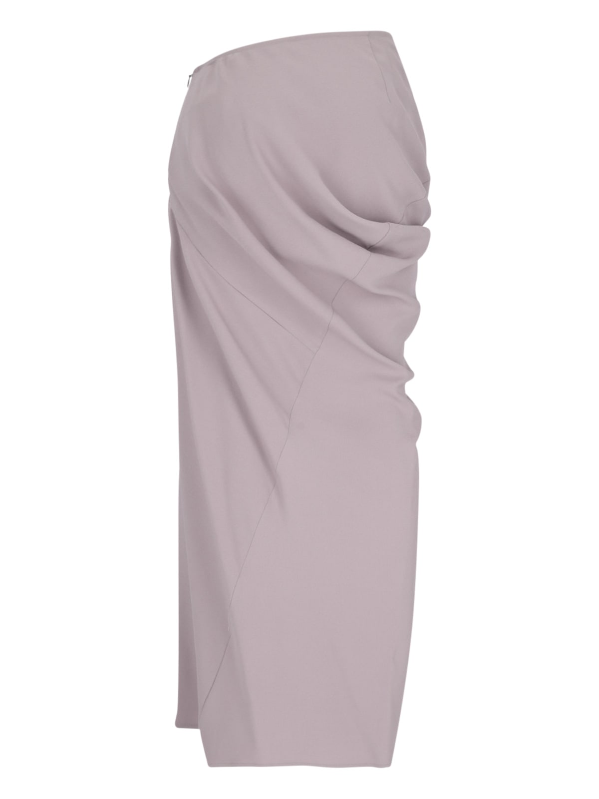 Shop Dries Van Noten Draped Maxi Skirt In Pink