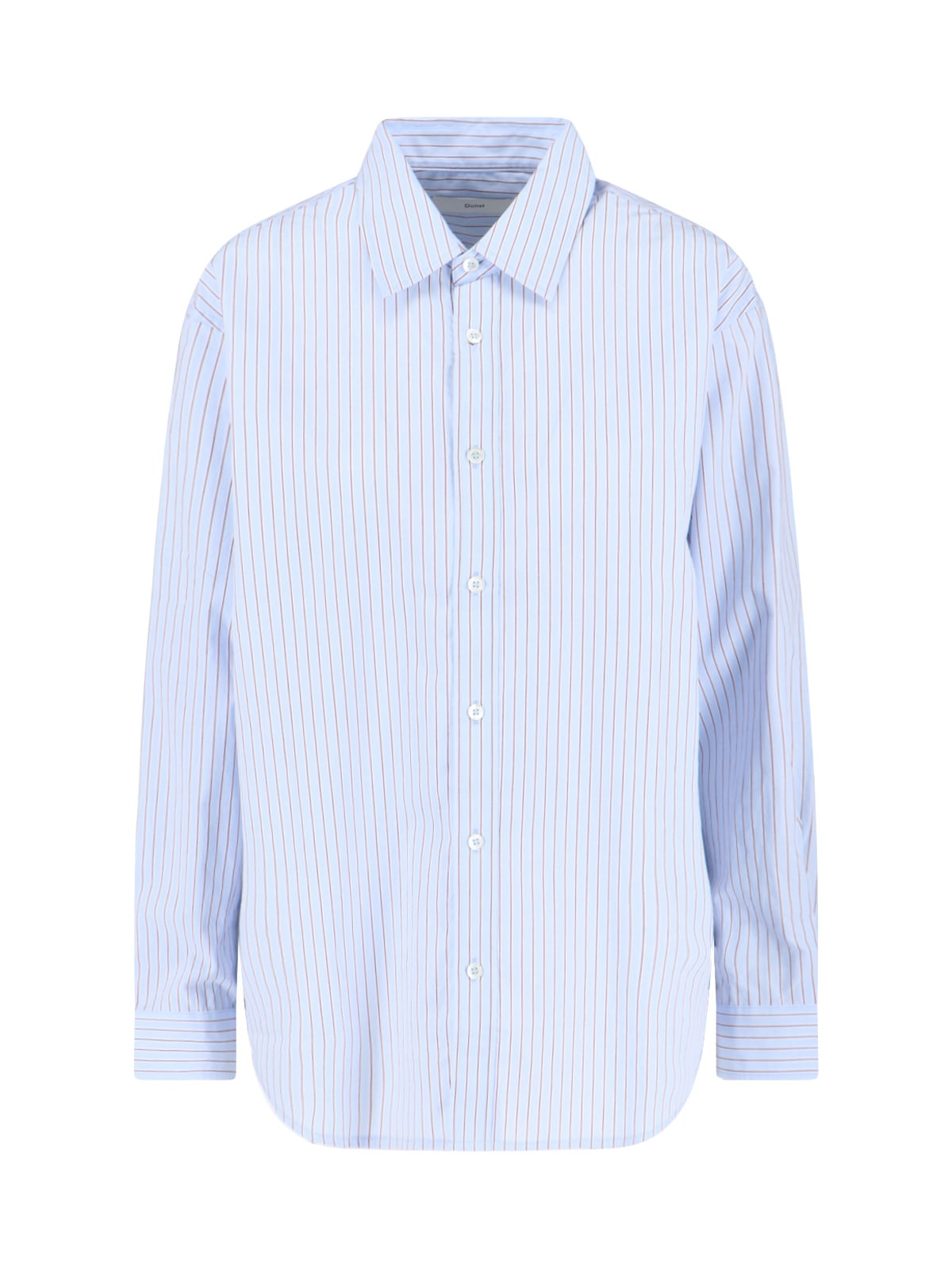 Dunst Blue Paperly Oversized Shirt In Blue