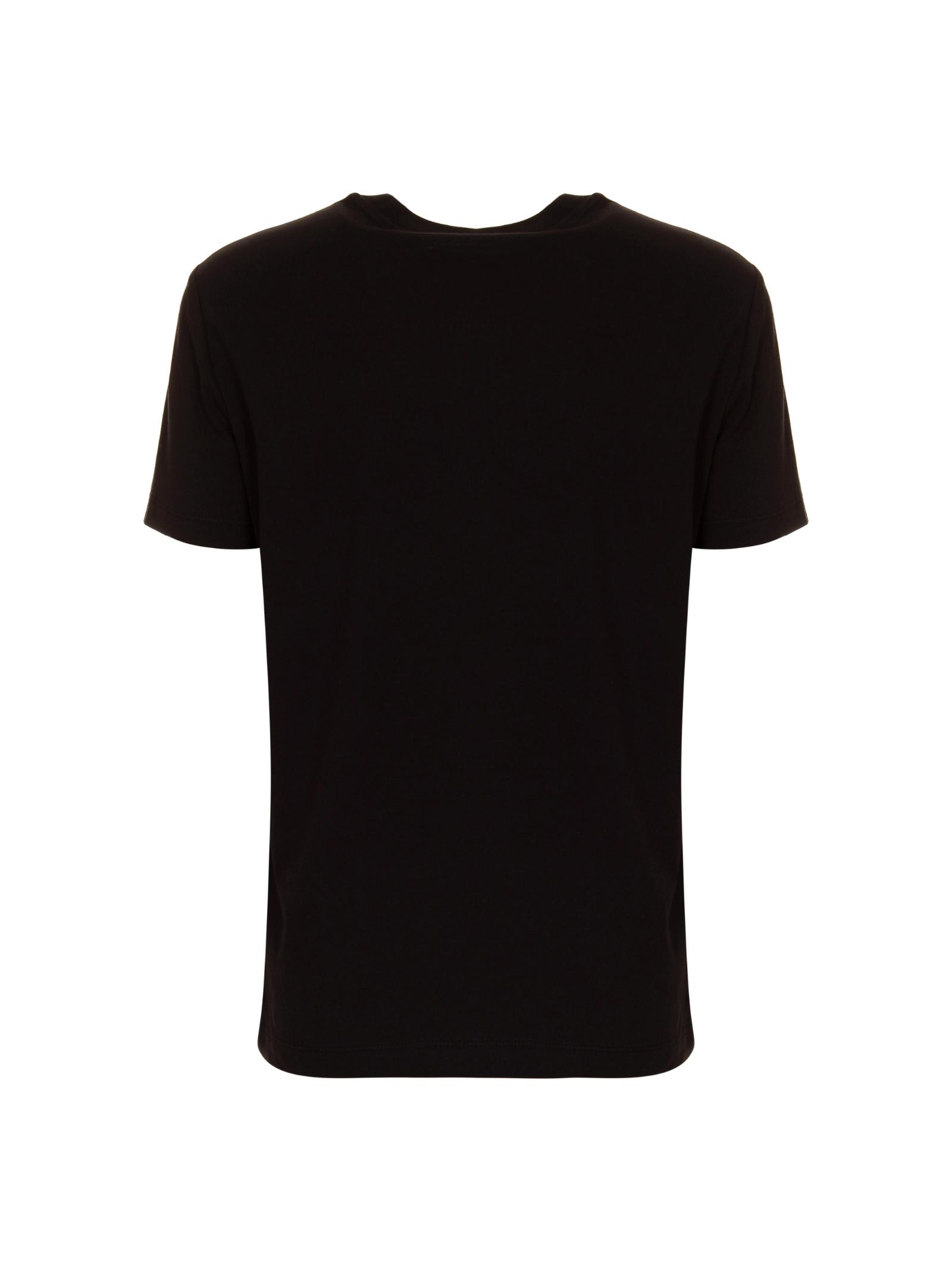 Just Cavalli Logo T-shirt In Black