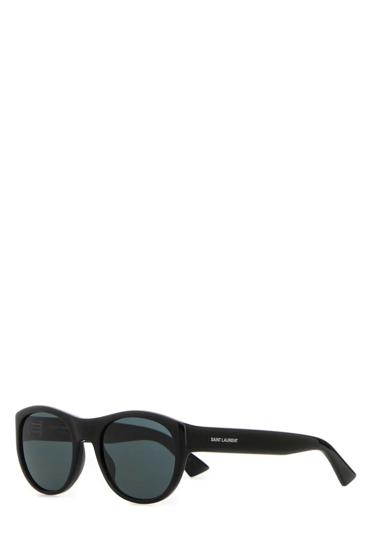 Saint Laurent Men Black Acetate Sl 798 Sunglasses In Black