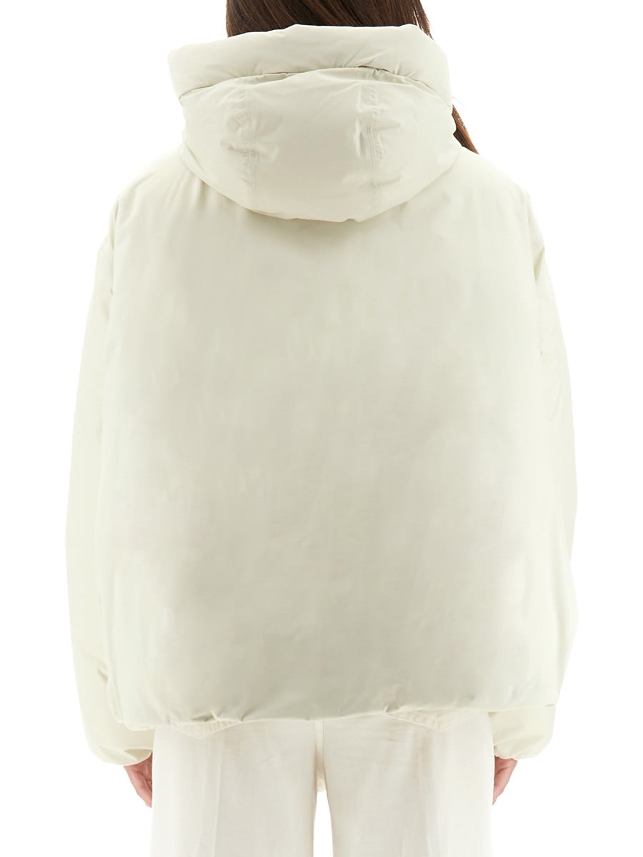 Herno Laminar Goretex Jacket With Hood In White