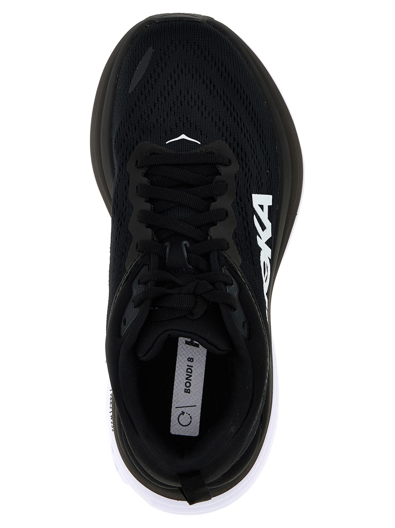 Hoka Black Logo Sneakers