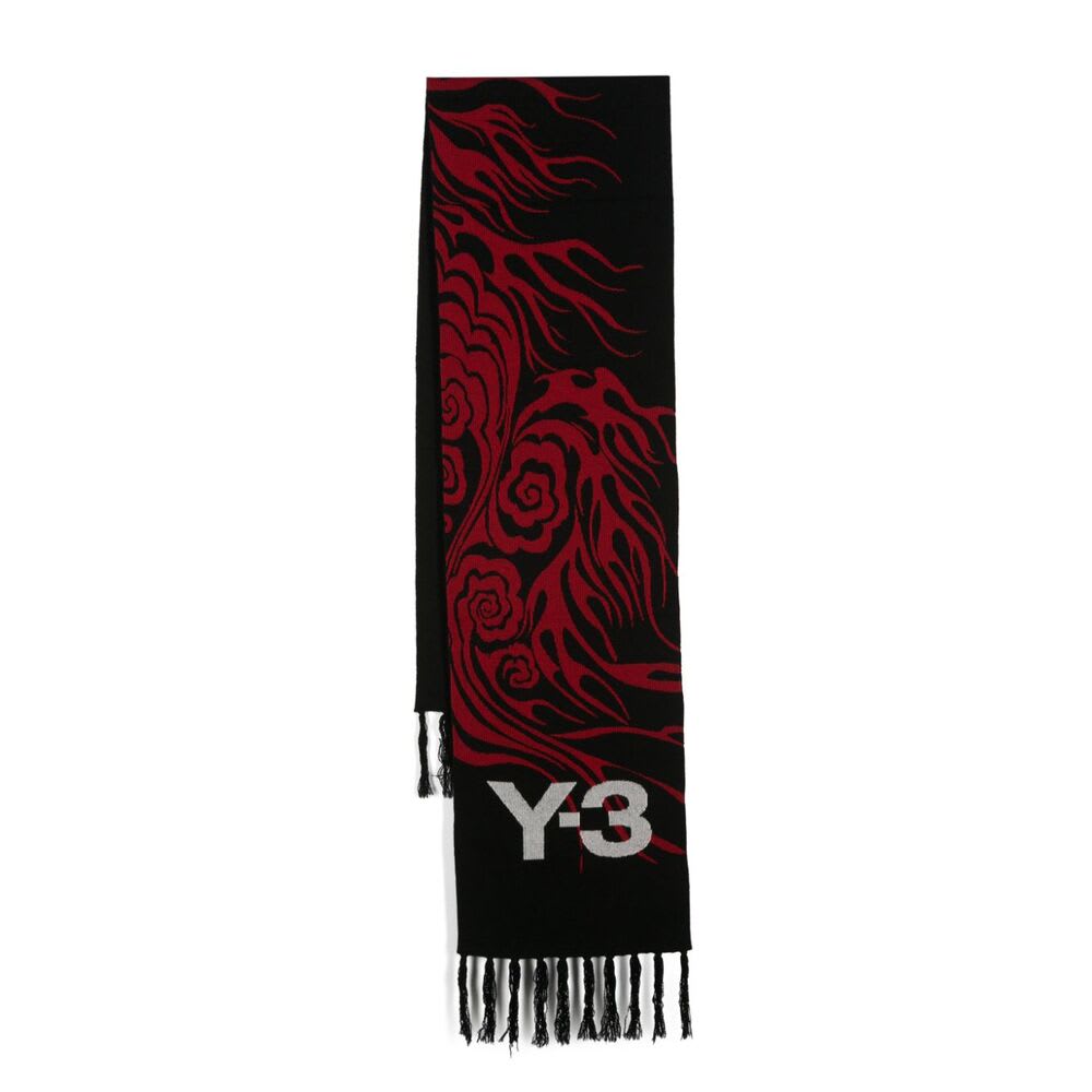 Shop Y-3 Scarf In Black