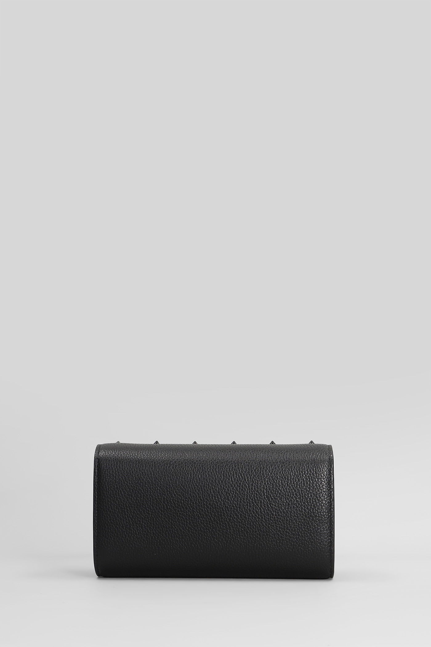 Christian Louboutin Paloma Wallet Shoulder Bag In Black Leather In Black