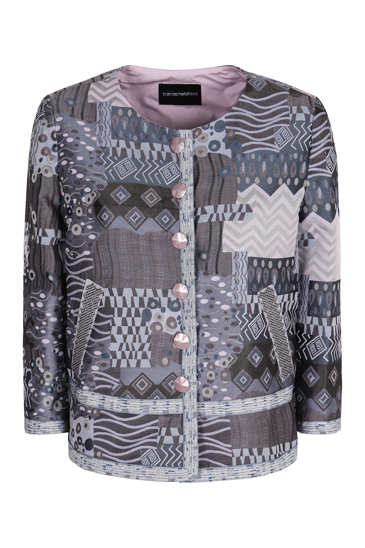 EMPORIO ARMANI JACQUARD BLAZER