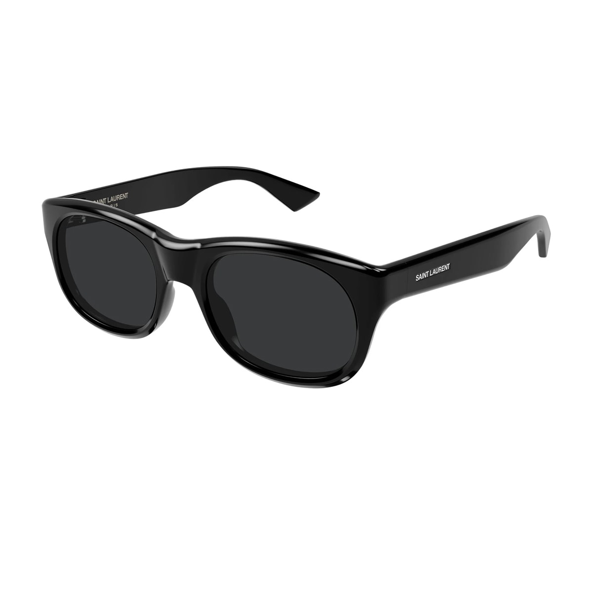 Saint Laurent Sl 815 Romy Linea Sl Logo 001 Black Black Sunglasses In Black