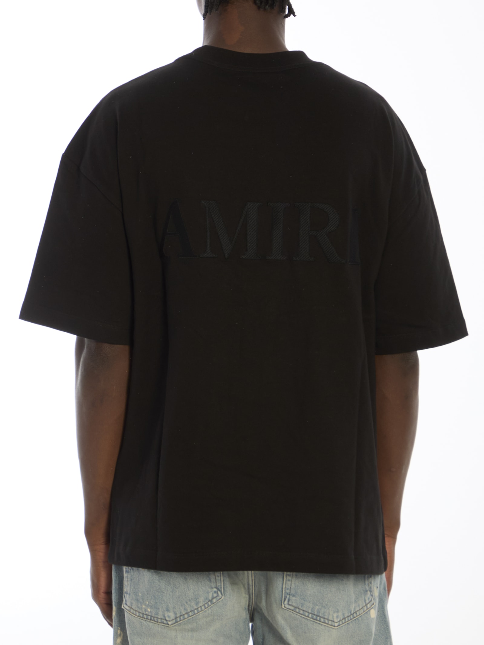 Shop Amiri Oversized T-shirt In Black