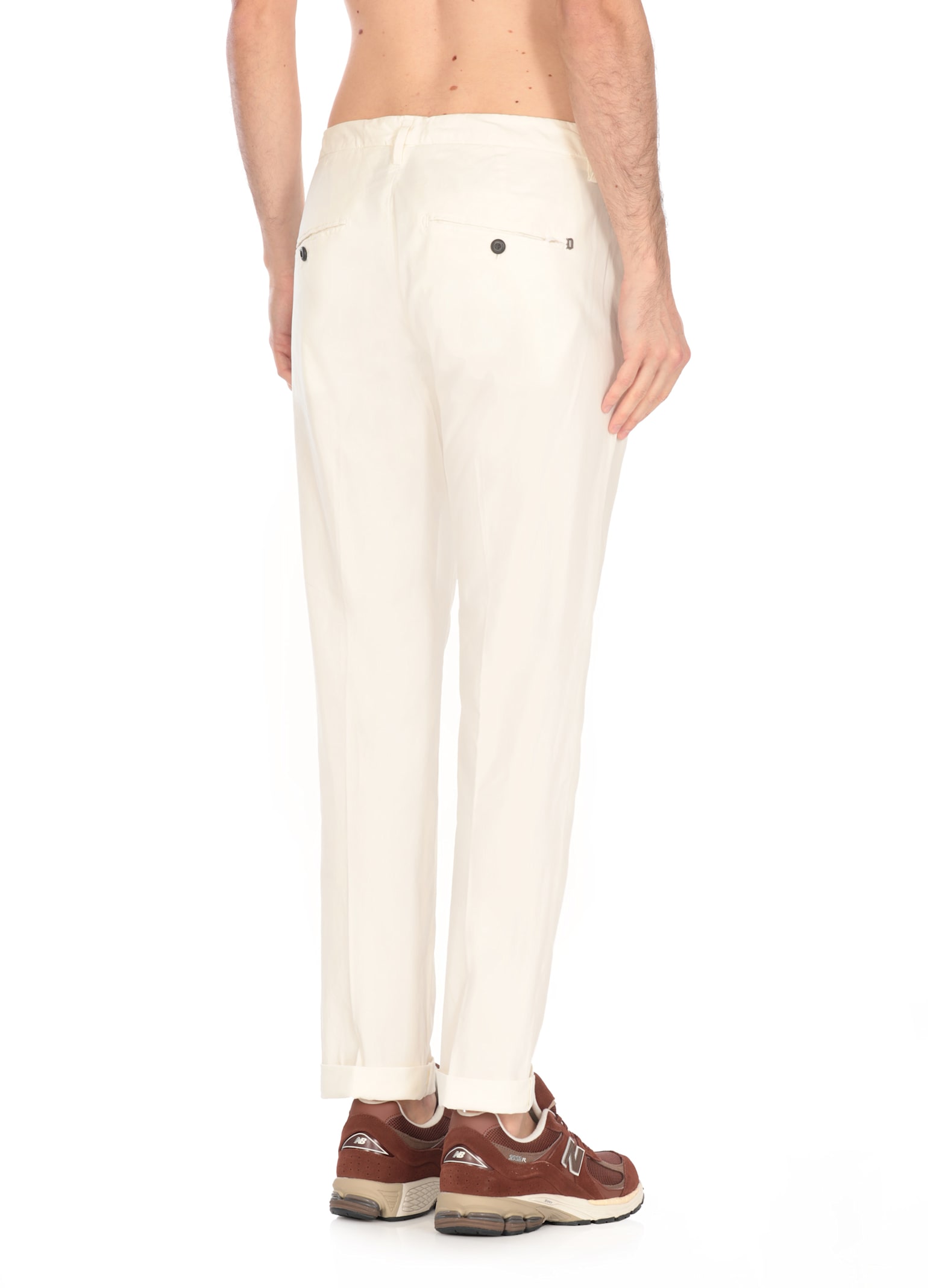 Dondup Gaubert Trousers In Neutral