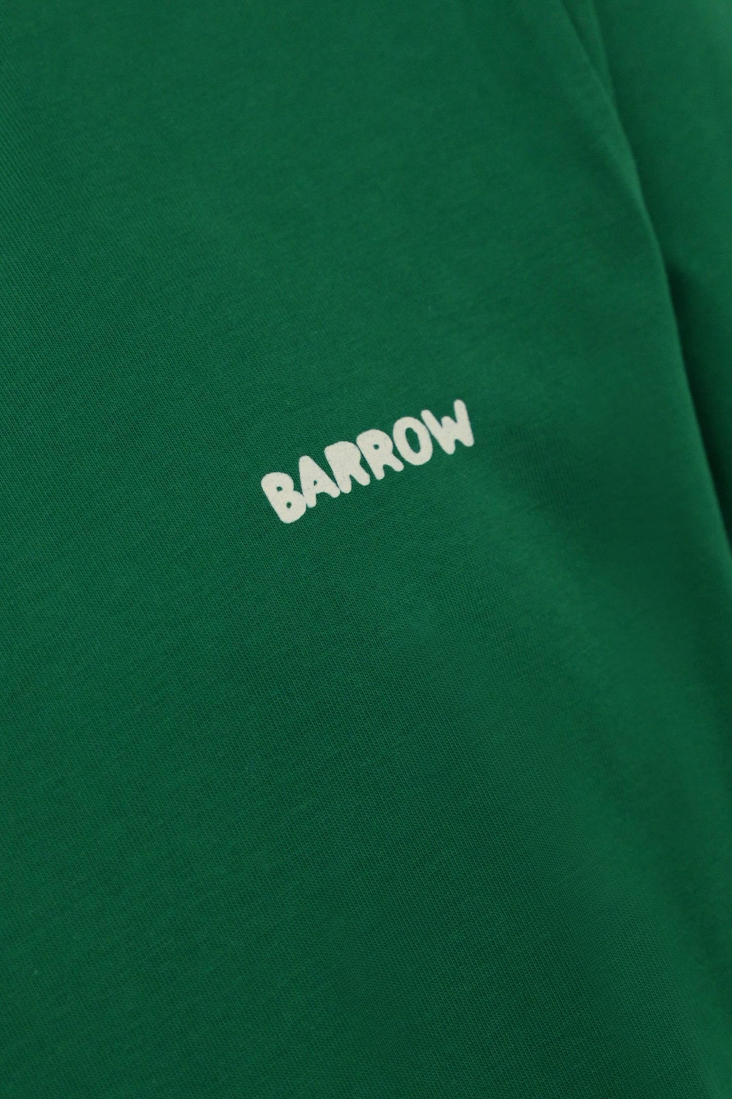 Barrow Cotton T-shirt With Teddy Print In Bosphorus
